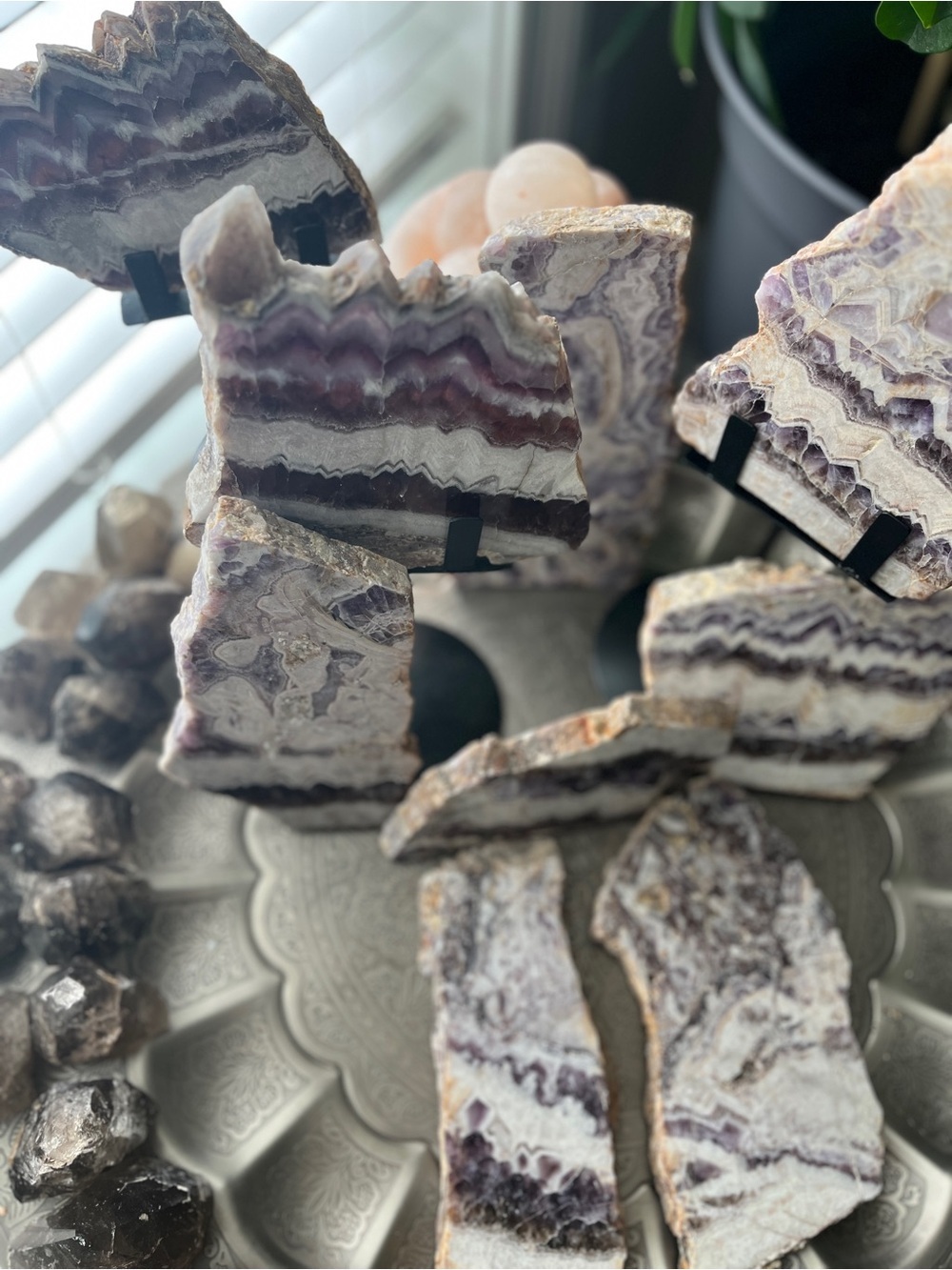 Chevron amethyst slab - Picture 5 of 12